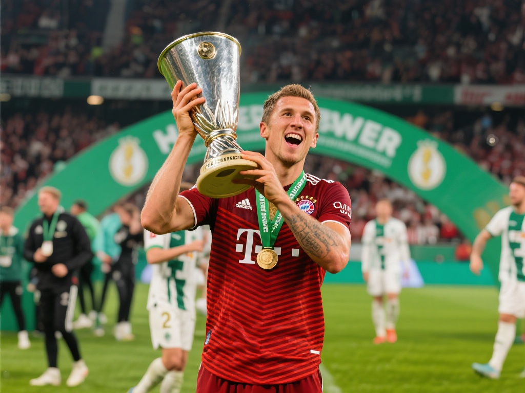 拜仁2-0击败门兴 凯恩首夺德甲冠军荣耀 在足球的世界里,每一场胜利都可能成为历史