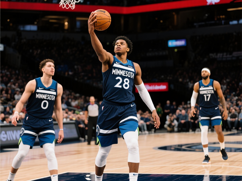 爱德华兹狂砍28分,森林狼轻松击败篮网 这场比赛不仅是爱德华兹个人能力的展示,也