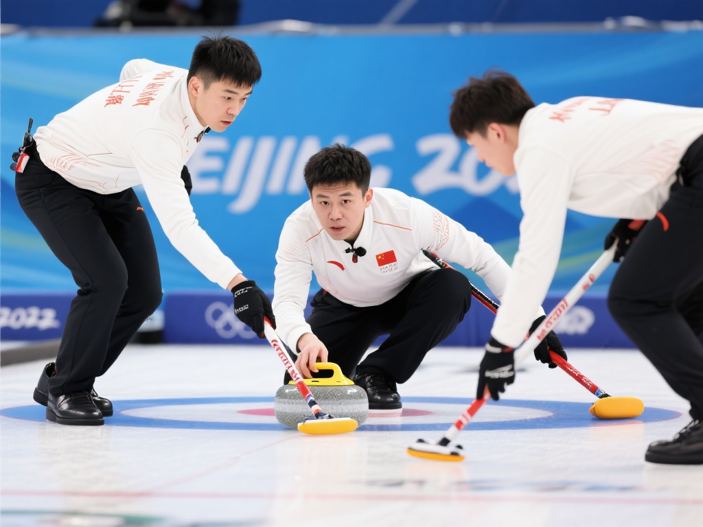 冰壶运动被誉为“冰上象棋”，其魅力在于策