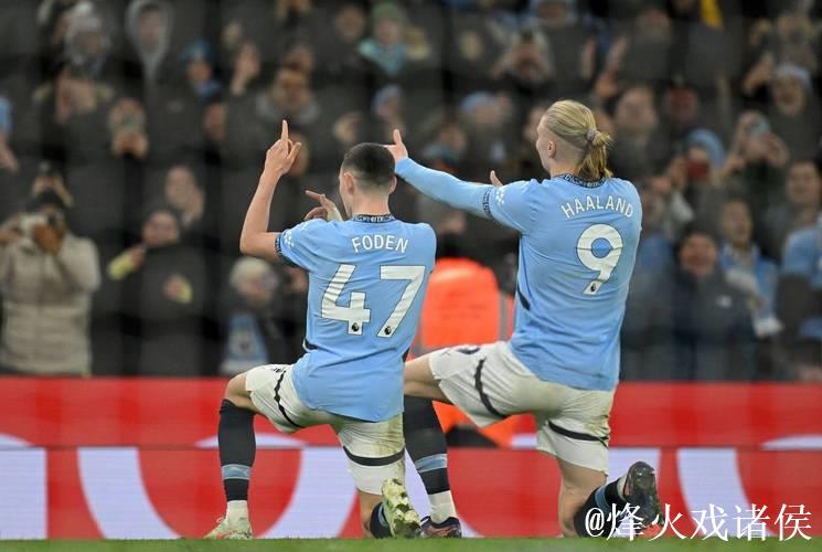 助攻哈兰德最多的曼城球员：德布劳内、努内斯与福登